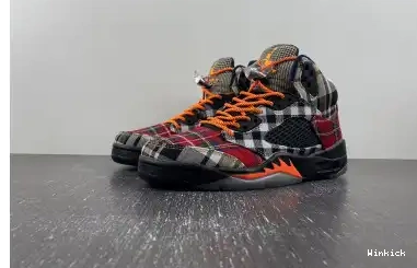 5 RETRO AIR 'PLAID' GS FD4814-008 JORDAN 0705